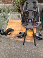 Thule Yepp fietsstoeltje en wind scherm, Ophalen, Voorzitje, Gebruikt, Voetsteuntjes