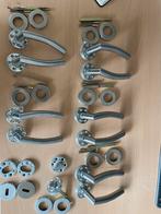 Zgan 5x Trento binnen deurkrukset RVS (nieuw 38,- per set), Ophalen, Zo goed als nieuw, Overige typen, Rvs