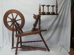 Mooi oud spinnewiel werkende, Ophalen of Verzenden, Gebruikt, Spinnewiel