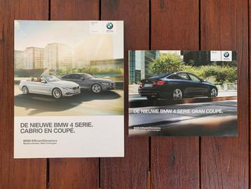 BMW 4 Serie F32 Dealer Brochures - Cabrio, Coupé, Gran Coupé beschikbaar voor biedingen