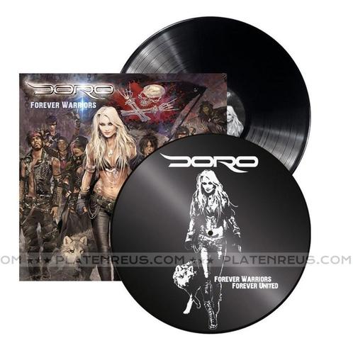 Doro Forever Warriors * Nieuw * 2 LP waarvan 1 Etched Vinyl, Cd's en Dvd's, Vinyl | Hardrock en Metal, Nieuw in verpakking, Ophalen of Verzenden