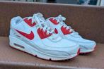 Witte leren Nike Air Max 90 sneakers in maat 38.5, Ophalen of Verzenden, Zo goed als nieuw