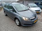 Opel Zafira 1.6 BJ2006 APK 03-2026, AIRCO TREKHAAK 7 PERS, Voorwielaandrijving, Stof, 74 €/maand, Zwart
