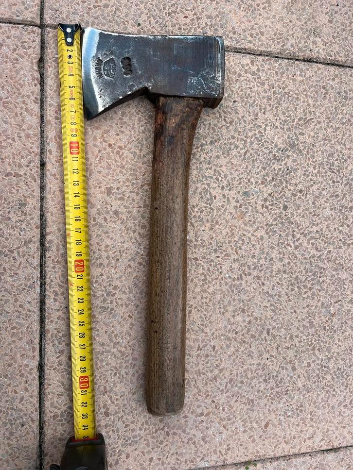 Vintage Bijl / Hakbijl - Gebruikt, Doe-het-zelf en Verbouw, Gereedschap | Handgereedschap, Gebruikt, Ophalen of Verzenden