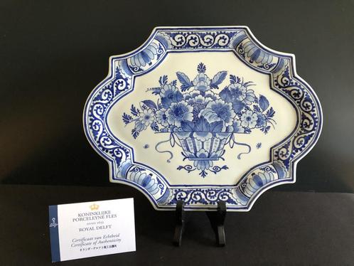 Porceleyne Fles Delfts Blauwe plaquette 2012 (Reyshof), Antiek en Kunst, Antiek | Keramiek en Aardewerk, Ophalen of Verzenden