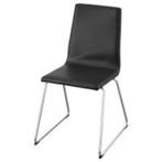 Eetkamerstoel zwart ( IKEA LILLÅNÄS ), Huis en Inrichting, Ophalen, Twee, Zwart, Zo goed als nieuw