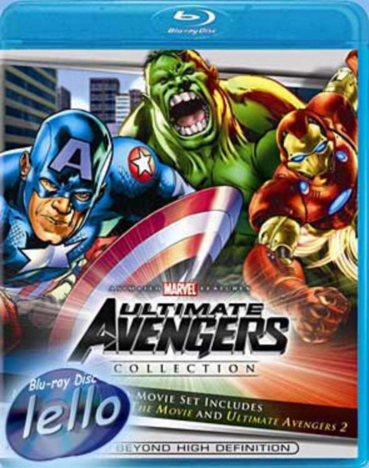 Blu-ray: Ultimate Avengers Collection (1 & 2) US, niet NLO, Cd's en Dvd's, Blu-ray, Nieuw in verpakking, Tekenfilms en Animatie
