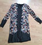 Te koop: Leuke gebloemde doorknoop jurk van MASSIMO DUTI M38, Maat 38/40 (M), Massimo Dutti, Zwart, Ophalen of Verzenden