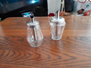 Vintage Suikerpotten / Strooiers - Set van 2 beschikbaar voor biedingen