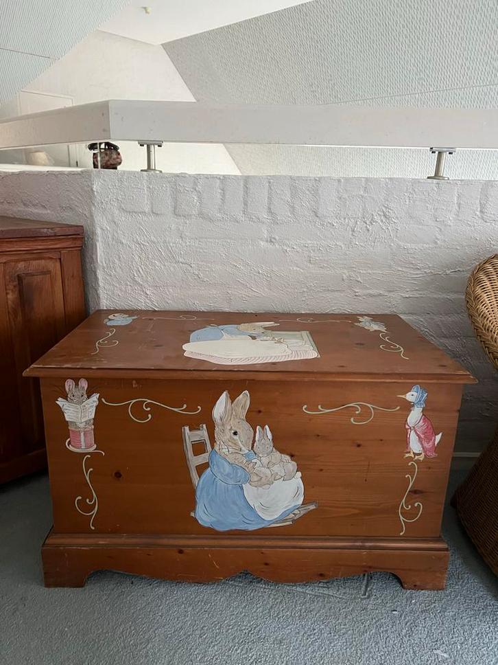 Peter Rabbit Opbergkist, Huis en Inrichting, Woonaccessoires | Kisten, Gebruikt, Minder dan 50 cm, 50 tot 75 cm, 50 tot 100 cm
