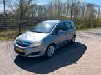 Opel Zafira 1.8 2008 Grijs met een nieuwe APK bij aflevering, Auto's, Opel, Voorwielaandrijving, Stof, 4 cilinders, 14 km/l