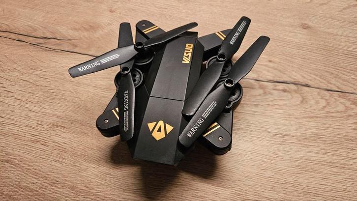 Visuo RC Drone met FPV & HD Camera, Audio, Tv en Foto, Drones, Nieuw, Speelgoeddrone, Standaard kwaliteit, Overige merken, Minder dan 250 gram