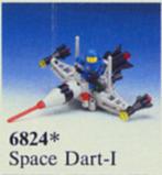 (#rai), Lego set 6824 Space Dart I, Lego Classic Space.', Complete set, Gebruikt, Ophalen of Verzenden, Lego