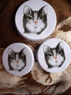 Afdekplaten voor kookplaat 2 katten 2 diameters metaal, 3 kookzones of minder, Ophalen of Verzenden, Zo goed als nieuw, Gas