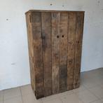 Unieke kast van wagon delen hout, Huis en Inrichting, Kasten | Overige, Ophalen, Gebruikt