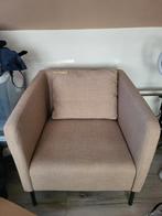 Mooie beige stoel, Huis en Inrichting, Stoelen, Ophalen, Bruin, Zo goed als nieuw, Metaal