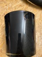 Glazen bloempot of vaas, Ophalen, Overige materialen, Gebruikt, Rond