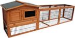 Konijnenhok Jumbo Classic Bruin, 110 cm of meer, 60 tot 90 cm, Ophalen of Verzenden, Hok