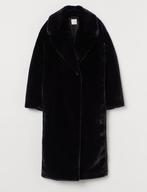 H&M oversized faux fur coat, Kleding | Dames, Ophalen of Verzenden, Zo goed als nieuw, Maat 34 (XS) of kleiner