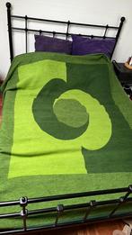Retro tweepersoons wollen deken, Gebruikt, Tweepersoons, Ophalen of Verzenden, Deken of Dekbed