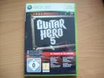 Guitar Hero 5 (Met boekje!) Xbox 360, Muziek, 1 speler, Ophalen of Verzenden, Zo goed als nieuw
