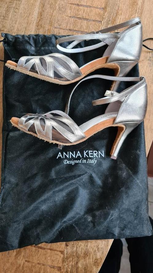 Anna Kern hakken 7.5 cm, maat 39, goud leer en suede zool, Sport en Fitness, Dansen, Zo goed als nieuw, Schoenen, Ophalen of Verzenden