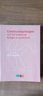 Constructieprincipes - ISBN 9789055746101, Boeken, Ophalen of Verzenden, Nieuw, Werktuigbouwkunde
