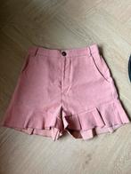 Roze/oudroze korte broek met ruffles – maat M (SHEIN), Maat 38/40 (M), Kort, Ophalen of Verzenden, Roze
