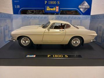 Volvo P 1800 S cremewit Revell metal 1:18 KRD beschikbaar voor biedingen