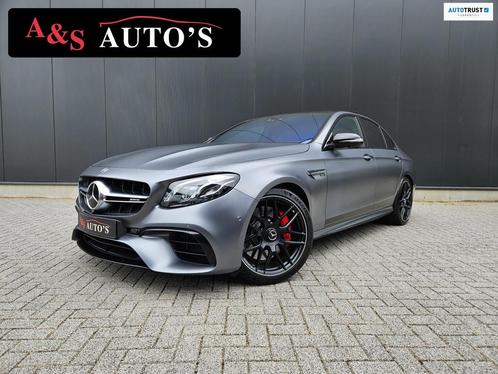 Mercedes-Benz E-klasse AMG 63 S 4MATIC Edition 1 Kuipstoelen, Auto's, Mercedes-Benz, Te koop, E-Klasse, 360° camera, 4x4, ABS
