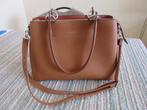 Handtas (schoudertas) bruin David Jones 34 x 24, Verzenden, Zo goed als nieuw, Bruin, Handtas