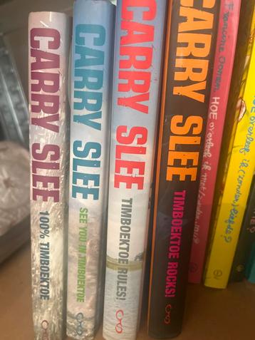 4x Carry Slee Timboektoe boeken beschikbaar voor biedingen