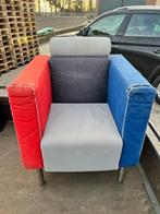 2x Zanotta Albertina Stefano Casciani fauteuils restauratie, Huis en Inrichting, Fauteuils, Ophalen, Gebruikt, 75 tot 100 cm, 50 tot 75 cm