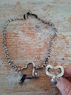 Stoere ketting met groot hart van Uno de 50, Ophalen of Verzenden, Gebruikt, Zilver, Zilver