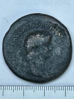 Super zeldzame sestertius Nero DECVRSIO, Ophalen of Verzenden, Vóór koninkrijk, 10 cent