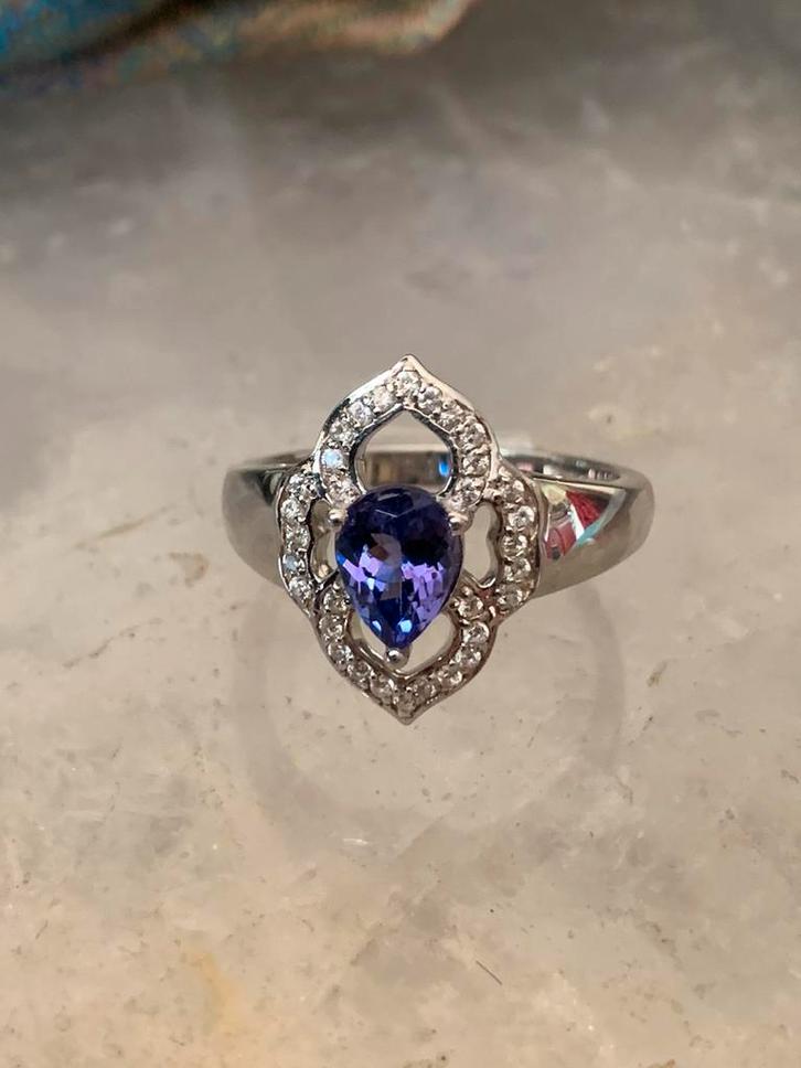 Tanzaniet geluk beschermt intuïtie powerful magie uniek, Sieraden, Tassen en Uiterlijk, Ringen, Nieuw, Dame of Heer, 17 tot 18