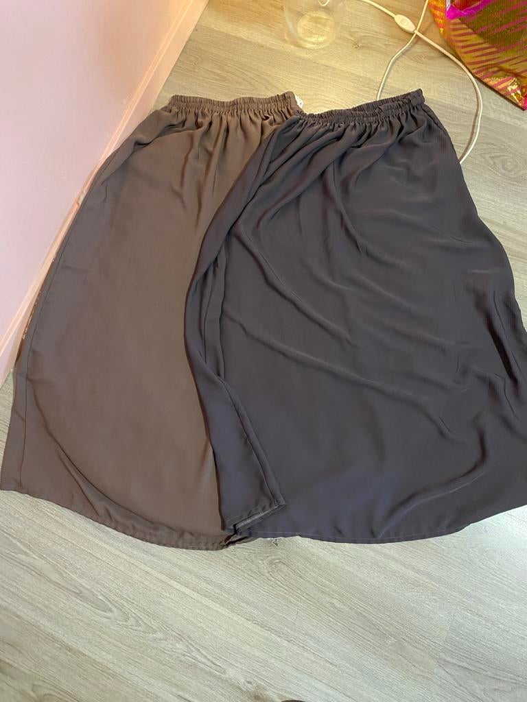 2 Lange Islamitische Maxi Rokken - Nieuw, Kleding | Dames, Maat 38/40 (M), Bruin, Nieuw, Ophalen of Verzenden