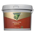 Boonstoppel Garantietex Acryl Latex 10L Wit of Ral9010, Ophalen, 5 tot 10 liter, Wit, Nieuw