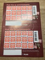 2 volle spaarkaarten Plus pannenzegels, Plus, Ophalen of Verzenden