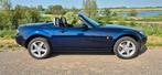 Mazda MX-5 1.8 Touring Cabrio Coupe 2009 Blauw metallic, Auto's, Mazda, Achterwielaandrijving, Zwart, 4 cilinders, Cabriolet