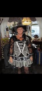 Heksenoutfit carnaval, Ophalen of Verzenden, Zo goed als nieuw, Maat 42/44 (L), Carnaval