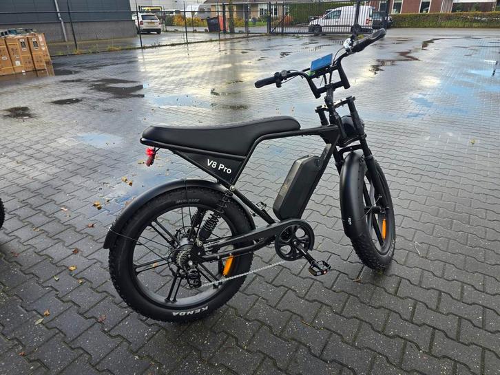 Fatbike OUXI V8 Pro Max XXL 24inch Grote Maat Dubbele Vering, Fietsen en Brommers, Elektrische fietsen, Nieuw, Overige merken