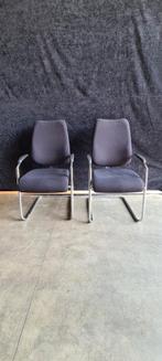 2 Beta slede stoelen in goede staat, Ophalen, Gebruikt, Zwart