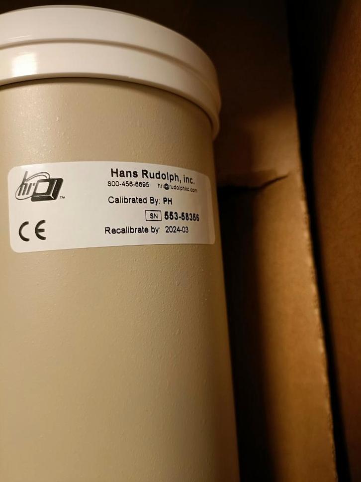 Hans Rudolph 3 liter ijkspuit HR5530, Diversen, Verpleegmiddelen, Zo goed als nieuw, Ophalen