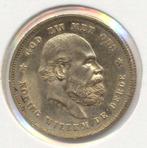 Nederland gouden tientje 1877 Willem 3, Ophalen of Verzenden, Goud