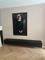Zwevend dressoir zwart bruin 240cm, Ophalen, Zo goed als nieuw, 200 cm of meer, 25 tot 50 cm