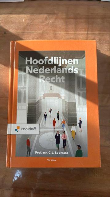C.J. Loonstra - Hoofdlijnen Nederlands recht beschikbaar voor biedingen