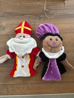 2 handpoppen sint en piet tesamen 2,50 euro, Ophalen of Verzenden, Zo goed als nieuw