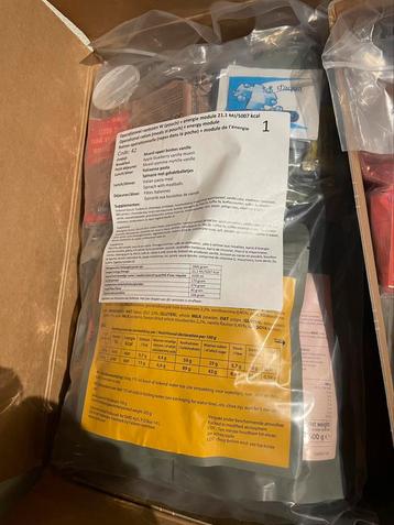 MRE 24u uitgebreid rantsoen NL leger 5000kcal beschikbaar voor biedingen