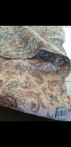 Sprei voor op bed of bank, Huis en Inrichting, Ophalen, Beige, Overige typen, Tweepersoons